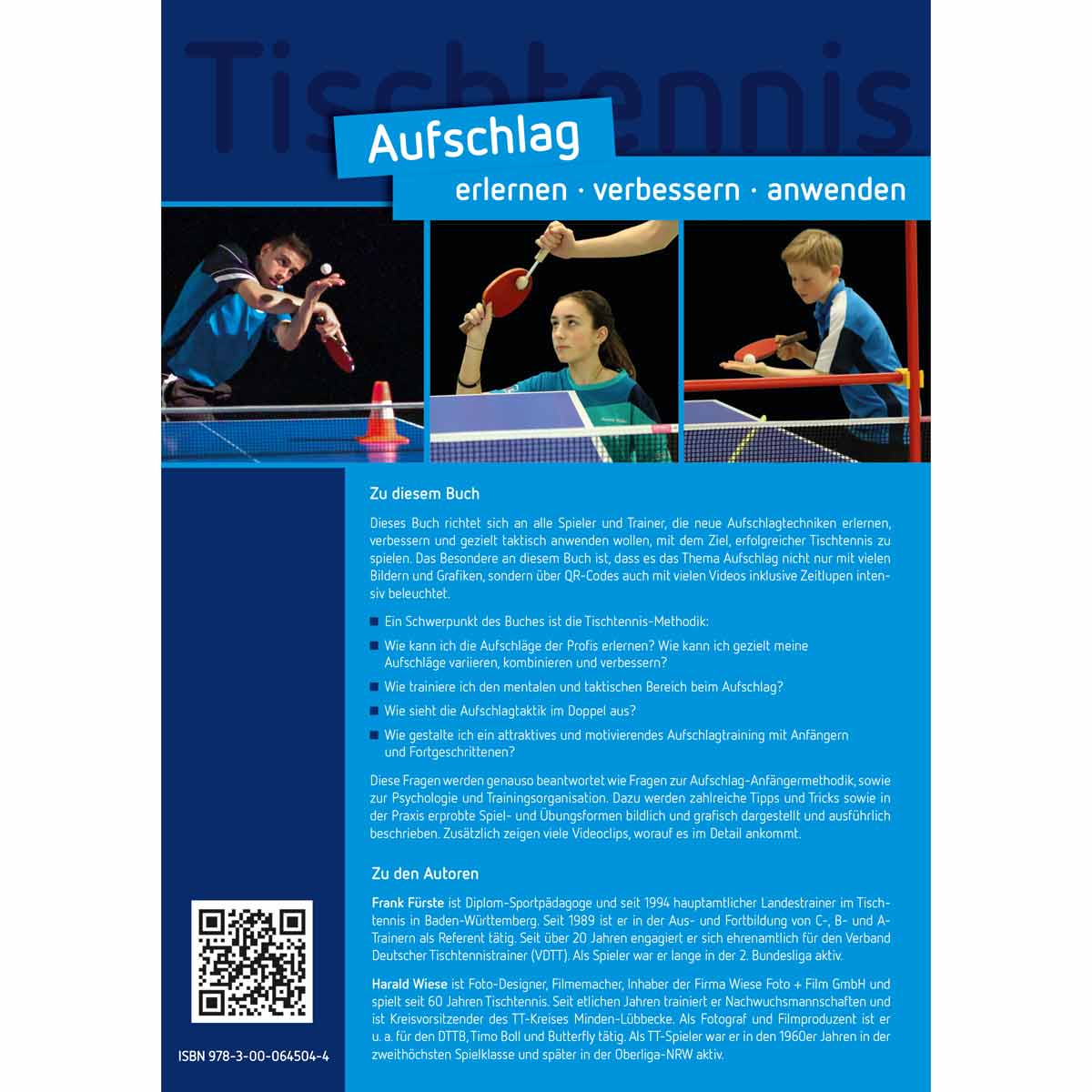 Book: Tischtennis Aufschlag erlernen-verbessern-anwenden