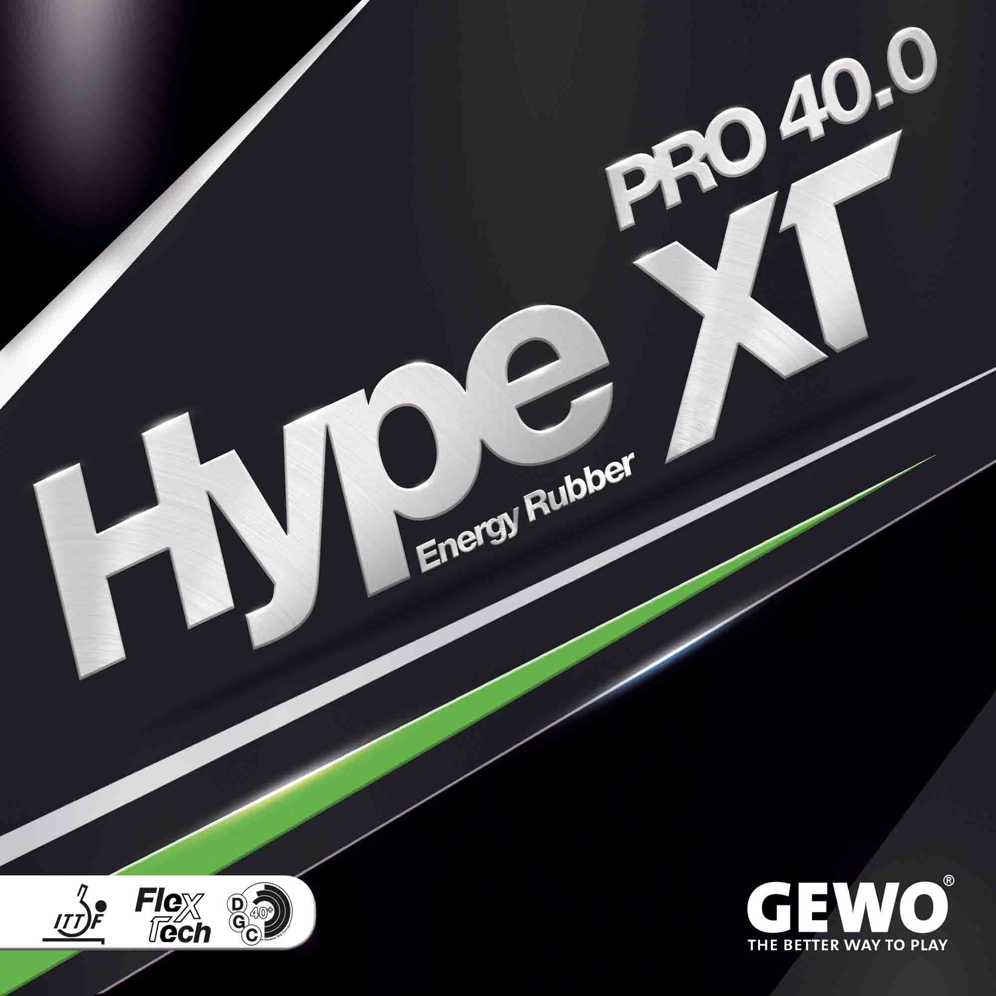 GEWO Belag Hype XT Pro 40.0 rot 1,7 mm
