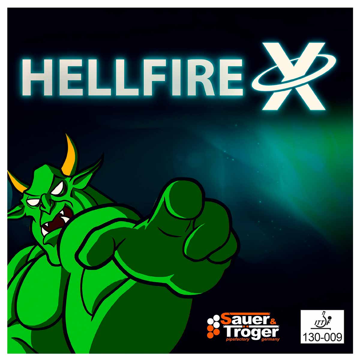 Sauer & Tröger Belag Hellfire X rot OX